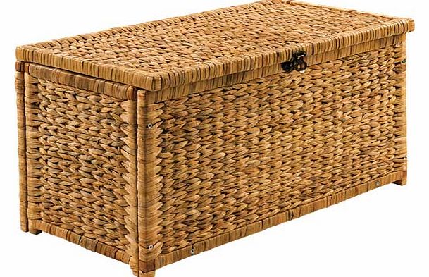 Unbranded Wicker Storage Chest - Water Hyacinth