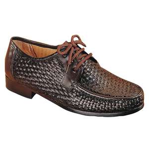 Unbranded Wide Fitting Pediconfort Plaited Derby Shoes
