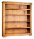 Wide Plank Bookcase. From our plank range, featuring wide planks, randomly glued with an uneven and