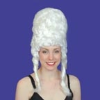Wig - Beehive - White