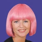 Wig - Bob - Pale pink