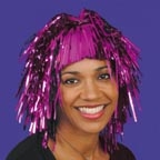 Wig - Tinsel - Pink