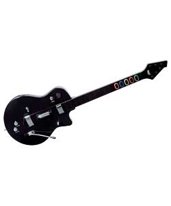 One guitar for all games, compatible with Playstation 3 and Wii.Works with Rock Band and Guitar Hero