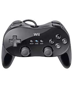 Unbranded Wii Classic Controller - Black