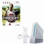 Unbranded Wii Console with Ashes Cricket 09