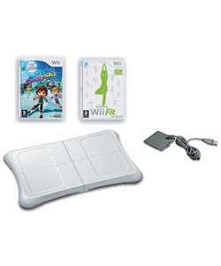Only 1 per customer as stock is limited.Wii Fit:Combine fitness and fun with the Wii Fit, designed t