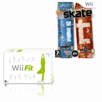 Unbranded Wii Fit with Skate It