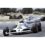 A 1/43 scale replica of Alan Jones` Williams-Ford FW07C from 1981.   This replica measures