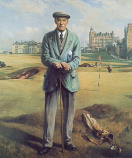 Unbranded Willie Auchterlonie Limited Edition Golf Print