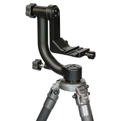 The Wimberley Head is a specialised tripod head for telephoto lenses. Its gimbal-type design allows 