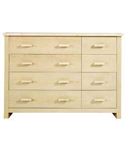 Winchester 4 plus 4 Drawer Chest - Birch