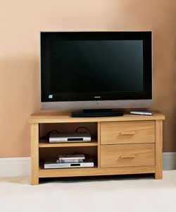 Overall size (H)48.2, (W)100, (D)38cm.Internal dimensions for TV/Satellite equipment 2 x (H)16.6, (W