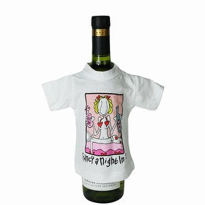 Wine T-Shirt Bottle Covers (Fancy a Night In)