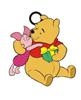 Licensed Disney Metal Keyring featuring Winnie the Pooh and Piglet