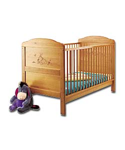 winnie the pooh cot bedding mothercare