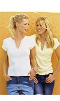 Womens Pack of 2 Lace Trim Tops