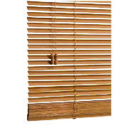 Wood Venetian Blind 180cm- Oak Effect
