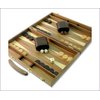 Wooden Backgammon Set in Walnut Finish 15`