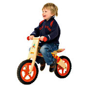 This wooden balance bike is a great way to develop your childs balance and coordination as well as b
