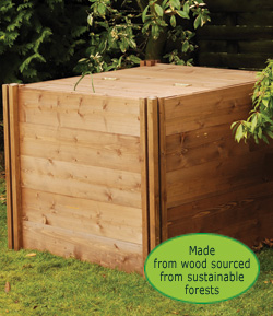 Unbranded Wooden Compost Bin