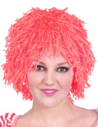 Unbranded Woolly Clown Wig - Pink