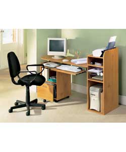 Workcentre and Filing Cabinet