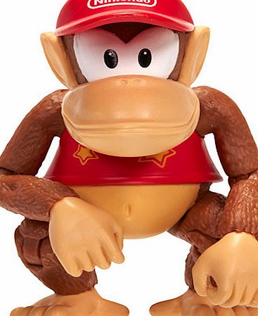 Unbranded World of Nintendo 10cm Diddy Kong Figure