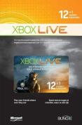 Xbox Live 12 Month Gold Membership - Limited