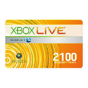 Unbranded Xbox Live 2100 points