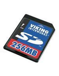 This Memory Card can hold 256MB and stores audio,