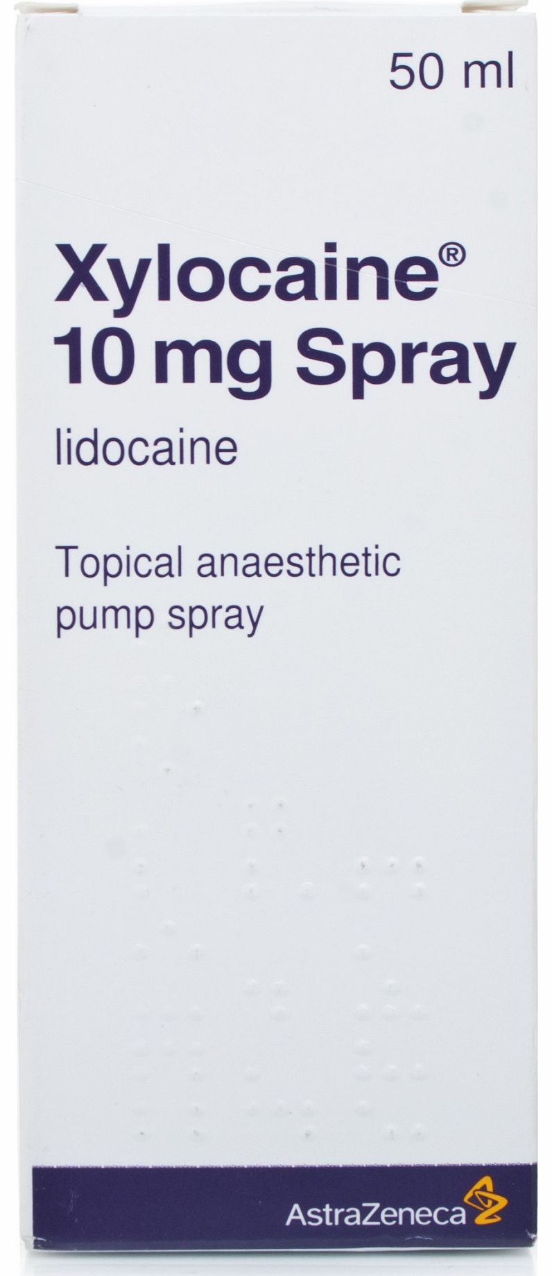 Xylocaine 10mg Anaesthetic Spray can be used to numb your mouth during dentist treatments and medical examinations and operations. It contains an active ingredient called Lidocaine which is an local anaesthetic used to numb chosen areas - to relieve 