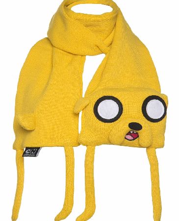 Unbranded Yellow Adventure Time Jake Scarf
