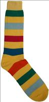 Unbranded Yellow Multi Striped Socks by KJ Beckett