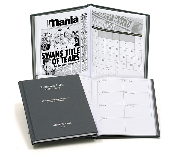 Unbranded Your Club Diary Swansea City