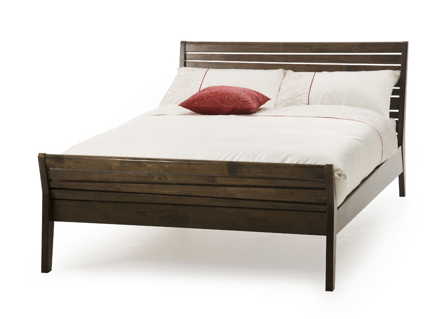 Unbranded Zahra Bedstead - Walnut - Double or King Size