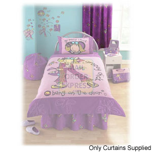 ZAP Curtains Groovy Chick Butterfly 66x72