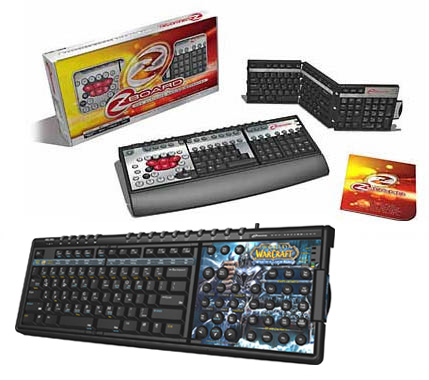 Unbranded Zboard Gamers Keyboard Starter Kit   Zboard Keyset - World of Warcraft - Wrath of the Lich King