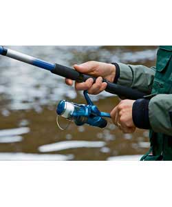 Suitable for youths/starter fishing.Rod length 3m.5 sections.Composition of rod,