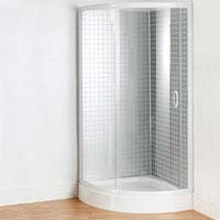 Enclosure Dimensions: (W) 900 x (D) 900 x (H) 1850 mm (H 2000 with tray), Semi Frameless style in