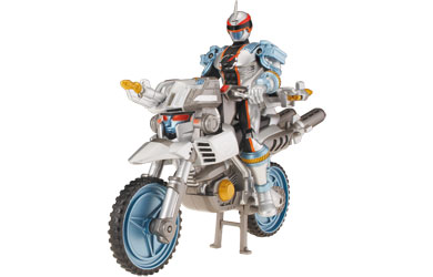Unbranded ZordTek Cycle with Mercury Ranger