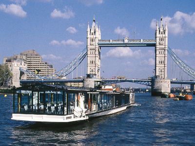 Up to andpound;100 Classic Lunch Cruise on the Thames for Two