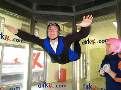 Up to andpound;100 Indoor Skydiving