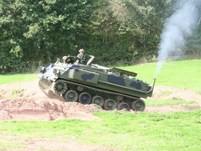Up to andpound;200 Tank Driving Experience