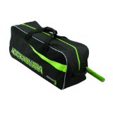 Upfront Cricket Academy Kookaburra Kahuna Ricky Ponting Wheelie Bag (Black/Lime)