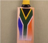 Upfront Cricket Academy UPFRONT 2 South Africa cricket bat stickers (world cup shirt)