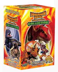Upper Deck Dinosaur King Trading Card Collection (4 Booster Packs)   2 Colossal Promo Cards