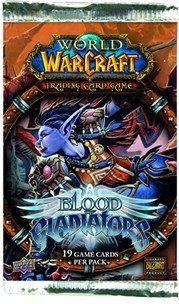 Upper Deck World of Warcraft Blood of Gladiators Booster Pack, Trading Cards.
