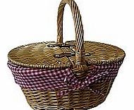 The Uppercrust Mini Lined Picnic Basket