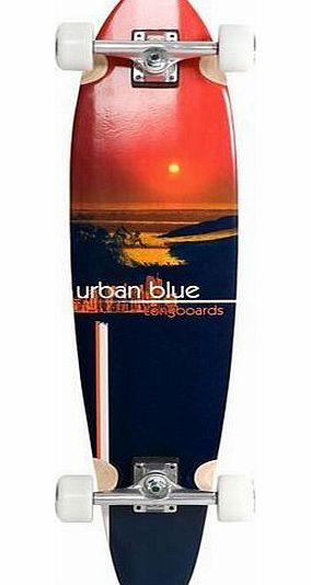 Urban Blue 100 Series Kicktail Longboard Urban