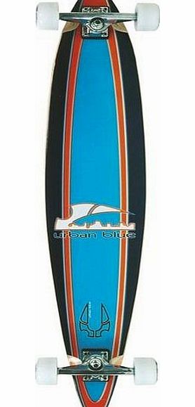 Urban Blue 120 Series Pintail Longboard Logo -